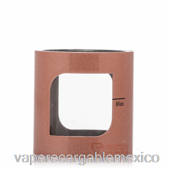 Vape Recargable Aspira Pockex Reemplazo Tubo Pyrex Oro Rosa